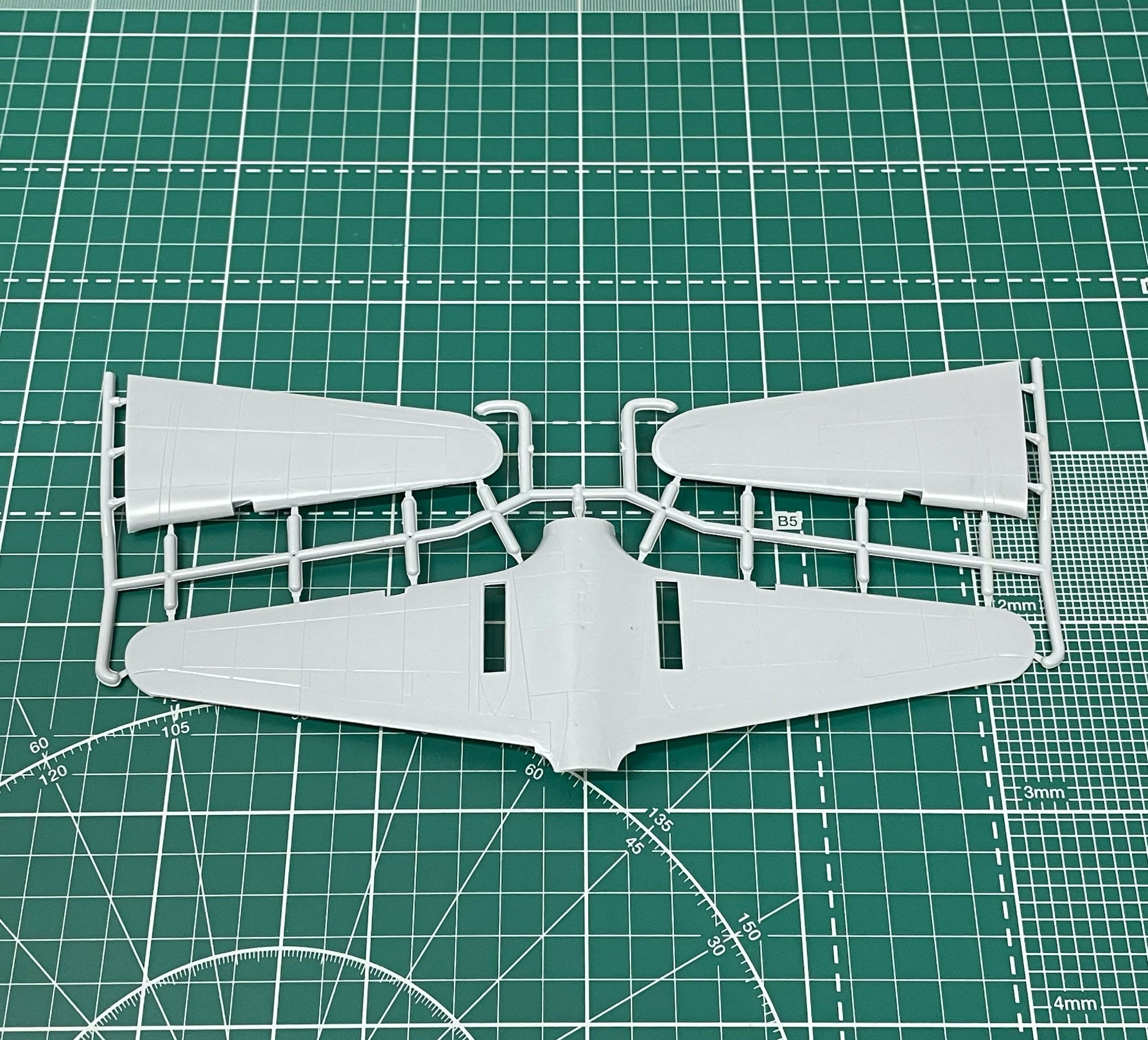 General Aviation Ga-43 Clark (Japan), Aircraft Model Kit Scale 1:72 SOVA-M SVM 72037