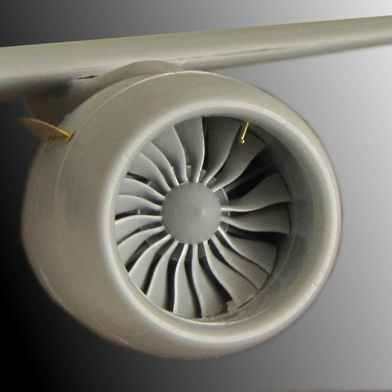 Boeing 787-8 Dreamliner, Exterior Detailing set for aircraft model kit (Photoetch) Scale 1:144 (Recommended for kit: Zvezda) Metallic Details MD14404