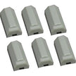 Aircraft locking pads, set No. 6 dimensions: length 9 mm, width 4 mm, height 2.5 mm. Resin Scale 1:48 DAN Models DM 48515
