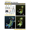 Ejection Seat F16F Rafale, Seats + 3D Decals Detailing set (3D-Printed) Scale 1:48 Metallic Details MDR48261 - For Aircraft Models Kits