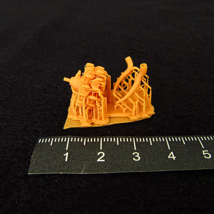 Fiat A,74 Engines Detailing set (3D-Printed) Scale 1:72 Metallic Details MDR72100 - For Aircraft Model Kits