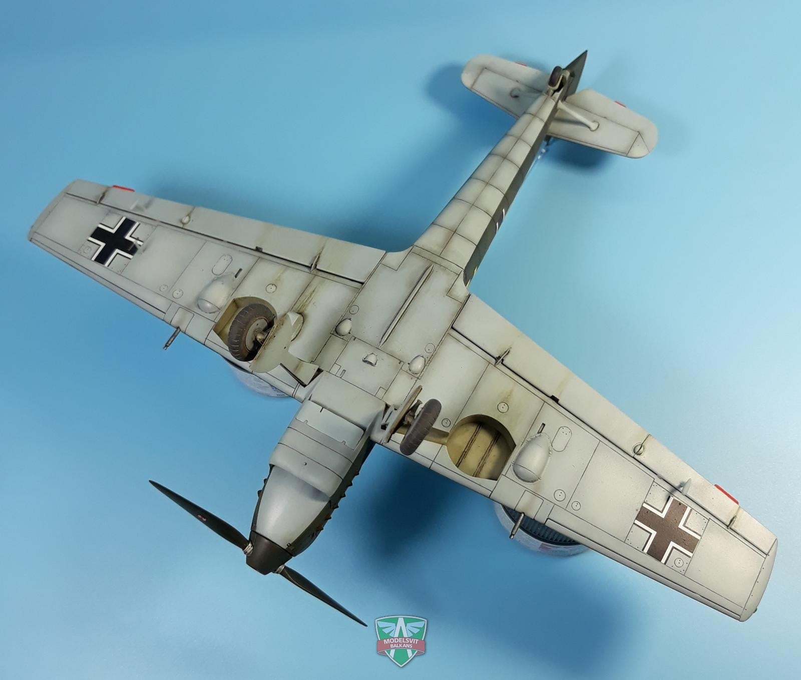 Modelsvit 4805 Plastic model aircraft kit Scale 1:48 Messerschmitt Bf-109C-3