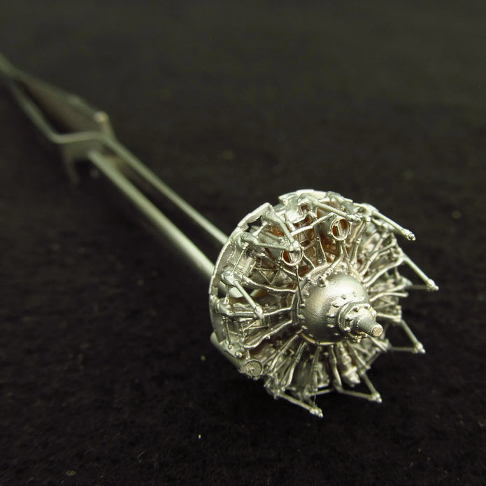 Arado Ar 196, Engine Detailing set (3D-Printed) Scale 1:72 Metallic Details MDR72101 - For Aircraft Model Kit