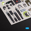 A-6E Intruder. Interior 3D Decals (for Trumpeter Aircraft model kit) Scale 1:72 KeliK K72129