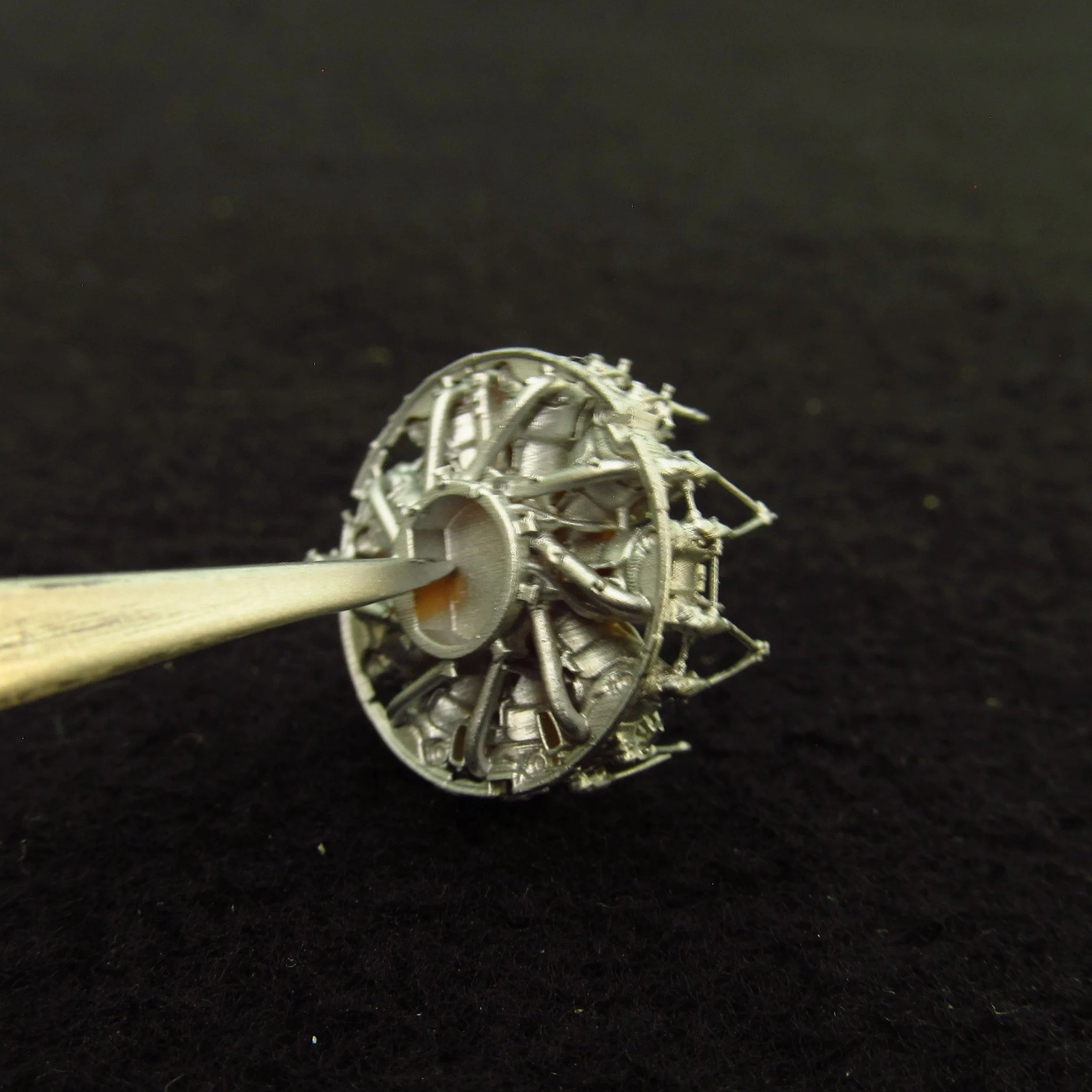 Arado Ar 196, Engine Detailing set (3D-Printed) Scale 1:72 Metallic Details MDR72101 - For Aircraft Model Kit