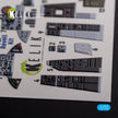 F-101 Voodoo. Interior 3D Decals (for Revell Aircraft model kit) Scale 1:72 KeliK K72130