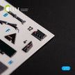 F-35B. Interior 3D Decals (for Tamiya Aircraft model kit) Scale 1:72 KeliK K72141