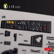 A-7E Corsair II. Interior 3D Decals (for HobbyBoss Aircraft model kit) Scale 1:48 KeliK K48101
