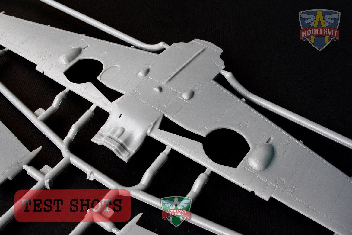 Modelsvit 4805 Plastic model aircraft kit Scale 1:48 Messerschmitt Bf-109C-3