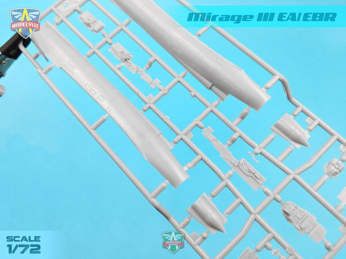 Modelsvit 72063 Plastic model aicraft kit Scale 1:72 Mirage III EA/EBR