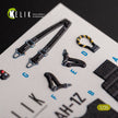 Bell AH-1Z. Interior 3D Decals (for Academy Helicopter model kit) Scale 1:35 KeliK K35027