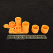 McDonnell Douglas F-4 Phantom II (E/J/F/G/S), Jet Nozzels Detailing set (3D-Printed) Scale 1:48 (Recommended for kit: Italeri, Hasegawa) Metallic Details MDR48268 - For Model Aircraft Kits