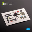 SEPECAT Jaguar A. Interior 3D Decals (for HobbyBoss Aircraft model kit) Scale 1:72 KeliK K72179