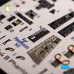 F-4B Phantom. Interior 3D Decals (for Fine Molds Aircraft model kit) Scale 1:72 KeliK K72187