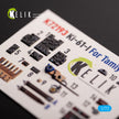 Kawasaki KI-61. Interior 3D Decals (for Tamiya Aircraft model kit) Scale 1:72 KeliK K72193