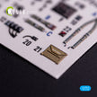 Republic P-47D Thunderbolt. Interior 3D Decals (for Tamiya Aircraft model kit) Scale 1:72 KeliK K72202
