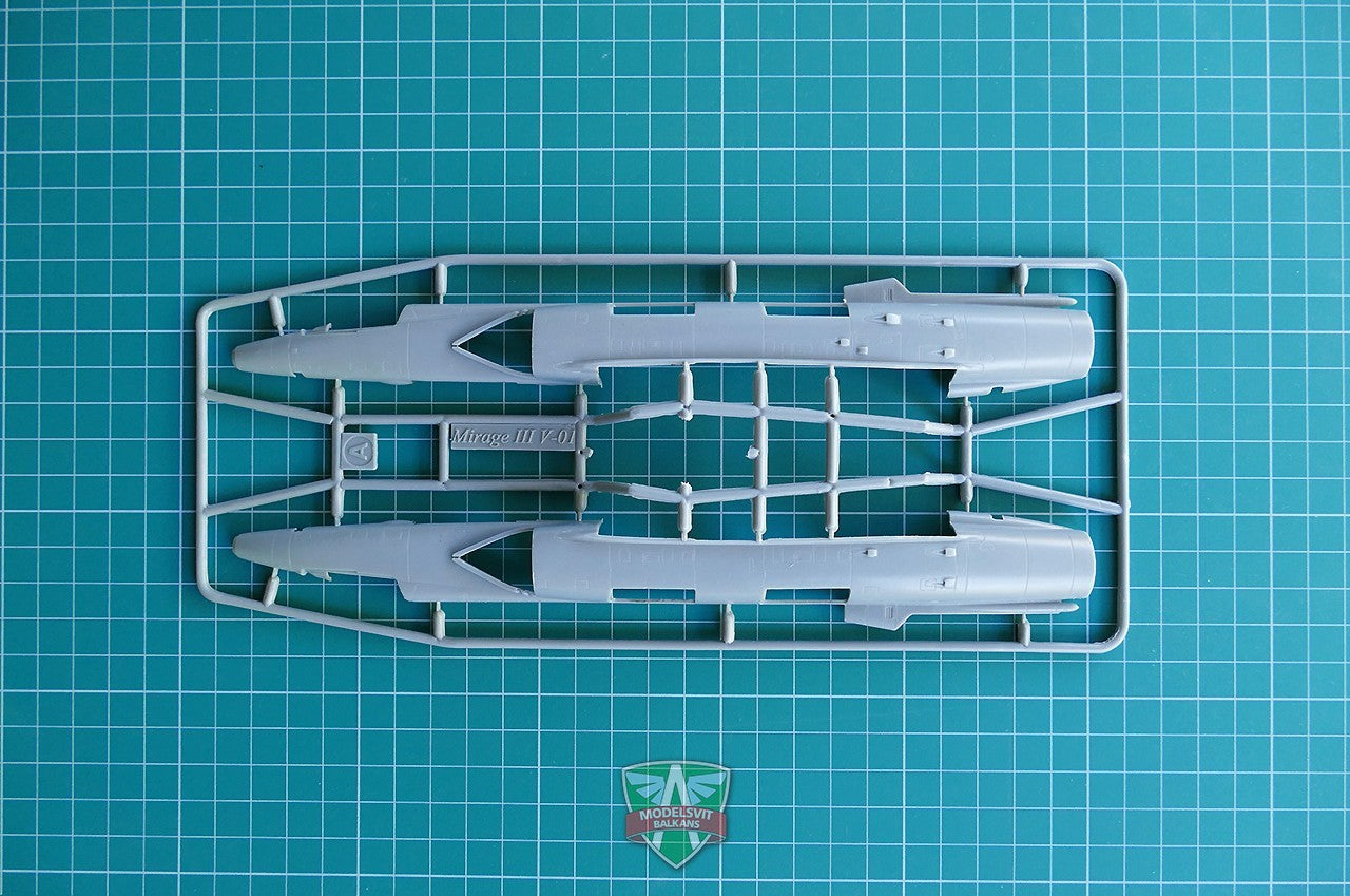 Modelsvit 72023 Plastic model aicraft kit Scale 1:72  Mirage III V-02