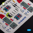 F-101 Voodoo. Interior 3D Decals (for Revell Aircraft model kit) Scale 1:72 KeliK K72130
