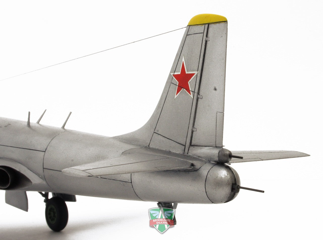 Modelsvit 72016 Plastic model aicraft kit Scale 1:72 Tupolev Tu-91 'Boot' Soviet naval attack aircraft