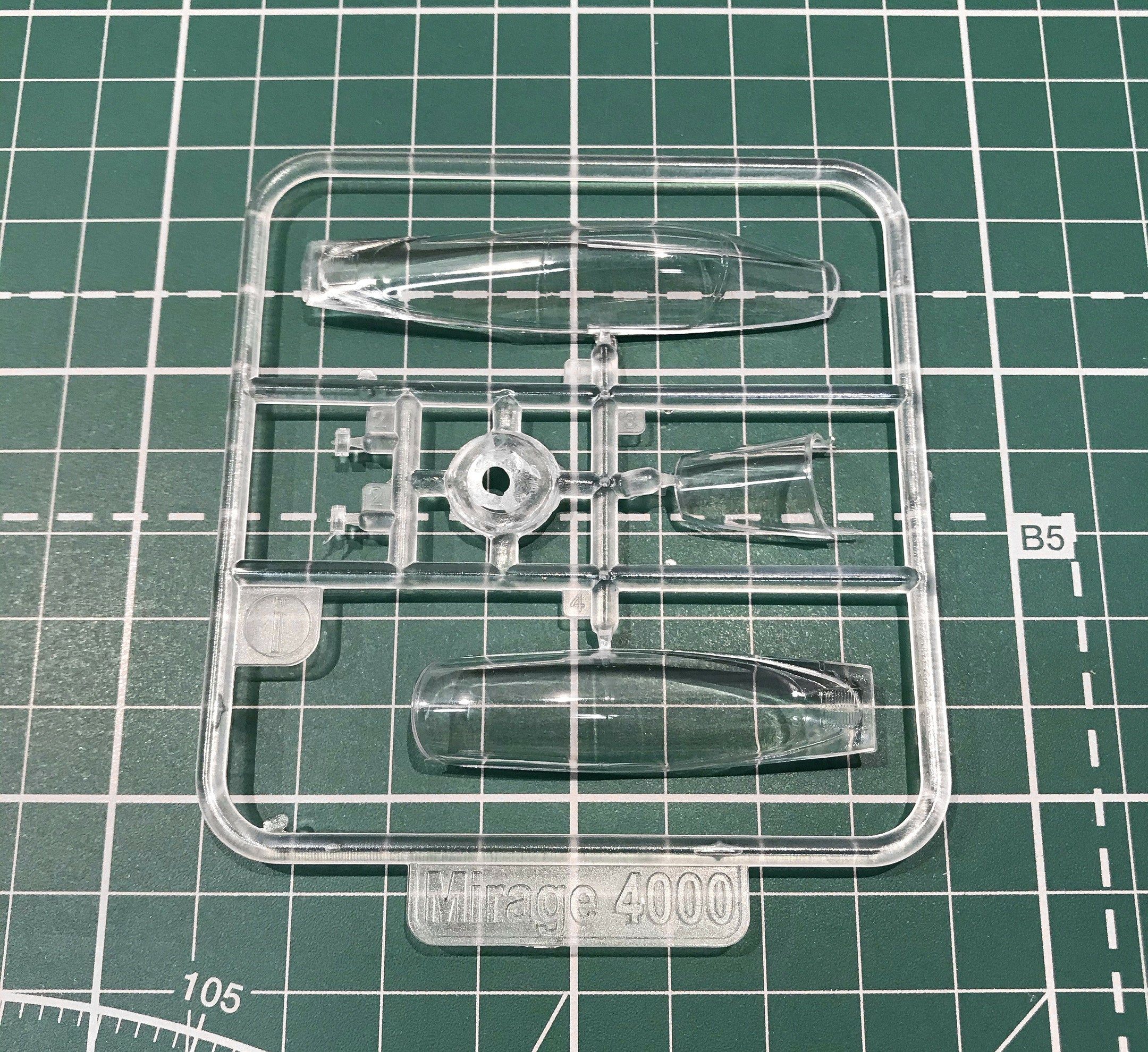 Modelsvit 72053 Plastic model aicraft kit Scale 1:72 Mirage 4000 w/Weapons