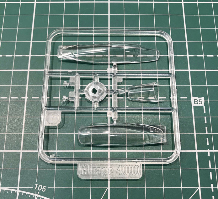 Modelsvit 72053 Plastic model aicraft kit Scale 1:72 Mirage 4000 w/Weapons
