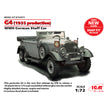 ICM 72471 Plastic model car kit Scale 1:72 G4 1935 production, WWII German Staff