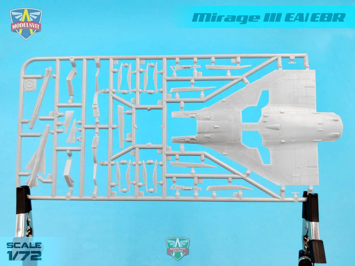 Modelsvit 72063 Plastic model aicraft kit Scale 1:72 Mirage III EA/EBR