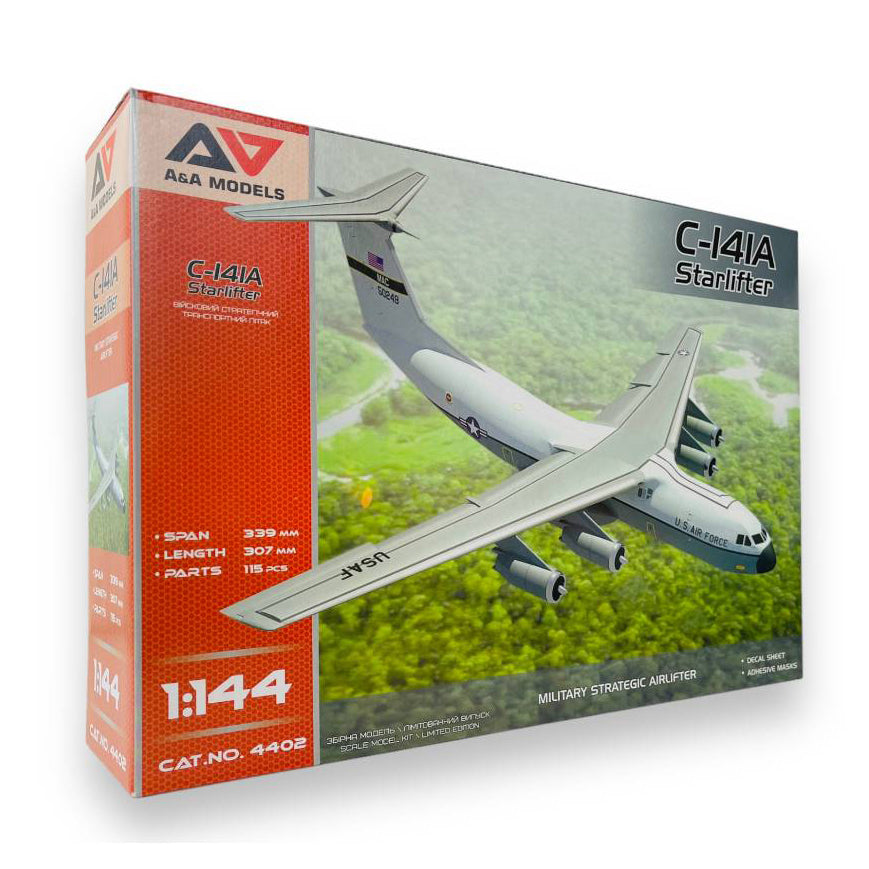 Lockheed C-141A Starlifter Model Kit Aircraft Scale 1:144 A&A Models AAM4402