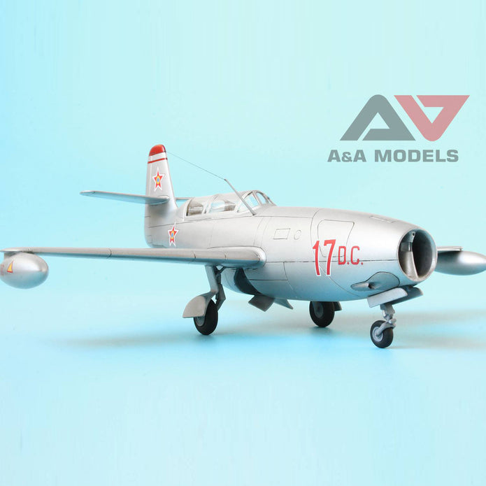 Yakovlev Yak-23 D,C, Training Fighter Model Kit Aircraft Scale 1:48 A&A Models AAM4802