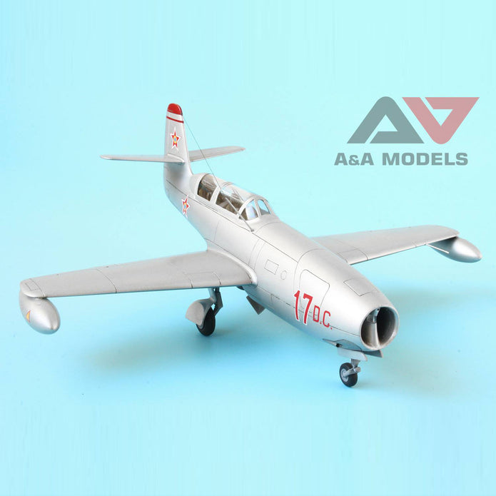 Yakovlev Yak-23 D,C, Training Fighter Model Kit Aircraft Scale 1:48 A&A Models AAM4802
