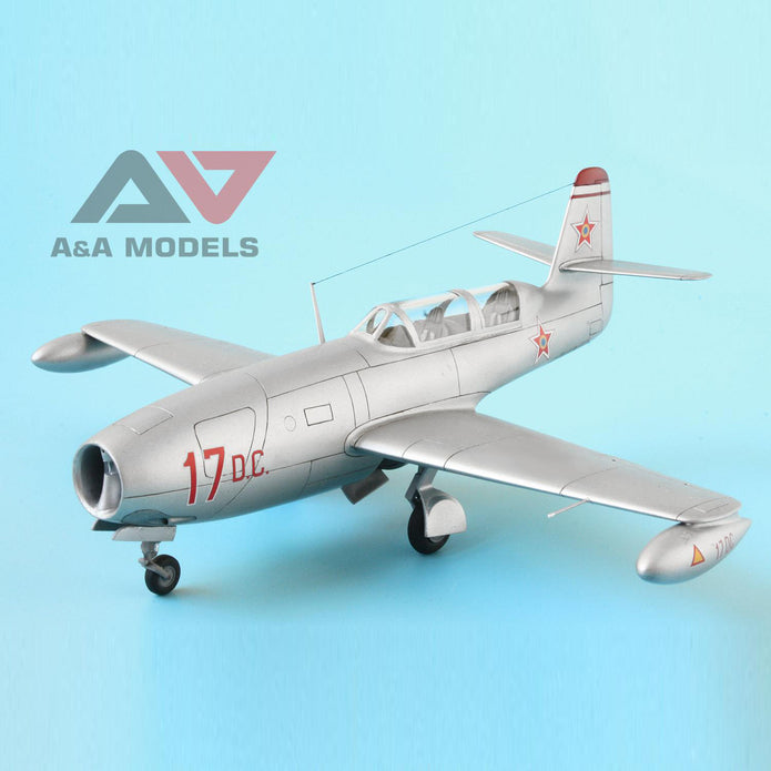 Yakovlev Yak-23 D,C, Training Fighter Model Kit Aircraft Scale 1:48 A&A Models AAM4802