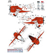 Gee Bee R1 Model 1933 Plastic Model Aicraft kit Scale 1:48 A&A Models AAM4807