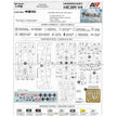 Messerschmitt Me,209 V-4 Plastic Model Aicraft Kit Scale 1:48 A&A Models AAM4810