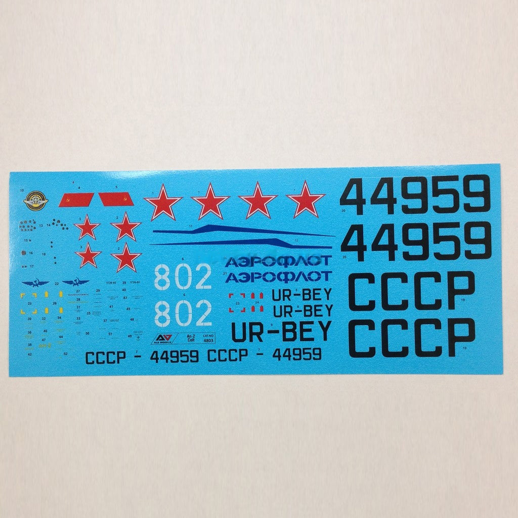 Antonov An-3 Turboprop Utility Biplane Model Kit Aircraft Scale 1:48 A&A Models AAM4815