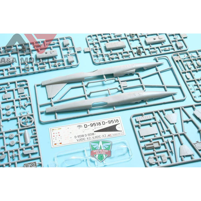 VJ101C-X2 Supersonic-Capable VTOL fighter Aircraft Model Kit Scale 1:72 A&A Models AAM7202