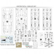 VJ-101C-X1 Supersonic-capable VTOL fighter Model Kit Aircraft Scale 1:72 A&A Models AAM7203