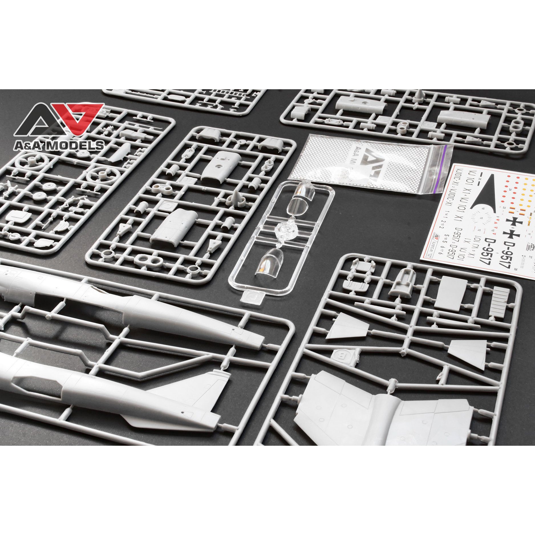 VJ-101C-X1 Supersonic-capable VTOL fighter Model Kit Aircraft Scale 1:72 A&A Models AAM7203