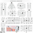 Dassault Mirage IV A Strategic bomber Model Aircraft Kit Scale 1:72 A&A Models AAM7204