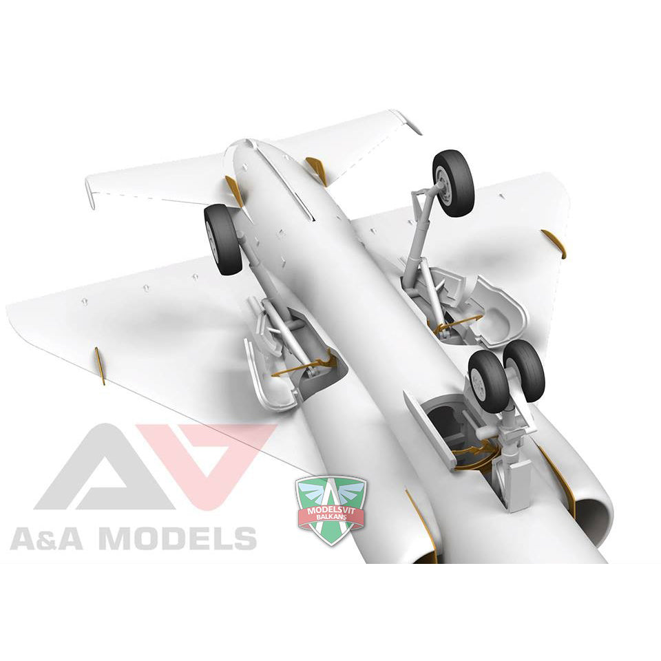 Helwan HA-300 Light supersonic interceptor Model Kit Aircraft Scale 1:72 A&A Models AAM7207