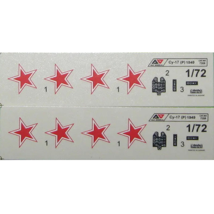 Sukhoi SU-17 Aircraft R 1949 Model Aircraft Kit Scale 1:72 A&A Models AAM7208