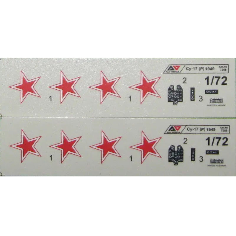 Sukhoi SU-17 Aircraft R 1949 Model Aircraft Kit Scale 1:72 A&A Models AAM7208