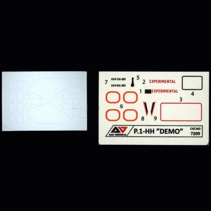 P1,HH Hammerhead UAV Demostrator Model Aircraft Kit Scale 1:72 A&A Models AAM7209