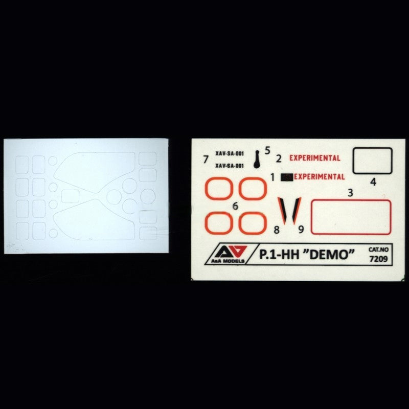 P1,HH Hammerhead UAV Demostrator Model Aircraft Kit Scale 1:72 A&A Models AAM7209