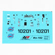 Ilyushin IL-102 Experimental ground-attack Model Aircraft Kit Scale 1:72 A&A Models AAM7211