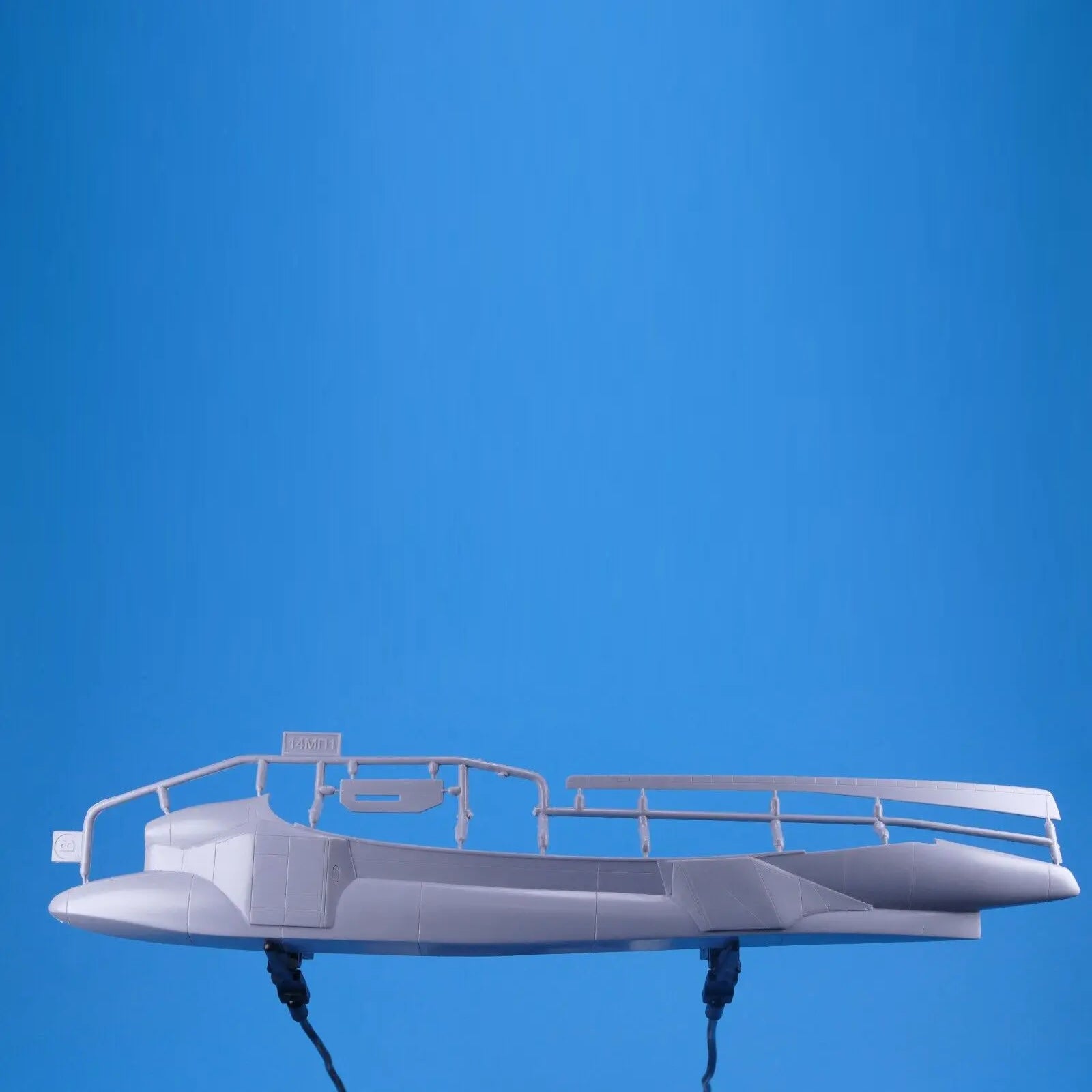 14MP1 Experimental Ekranoplan Model Kit Model Kit Aircraft Scale 1:72 A&A Models AAM7230