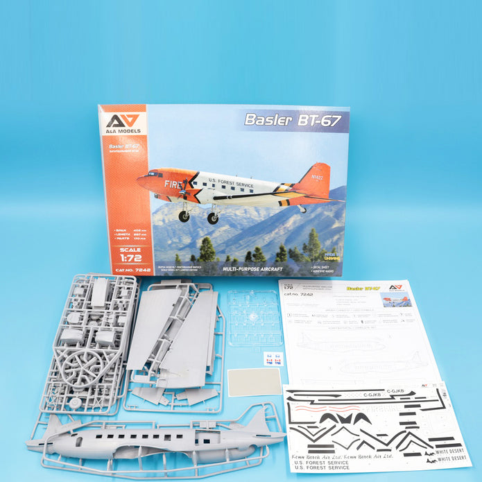 Basler Bt 67 Model Kit Aircraft Scale 1:72 A&A Models AAM7242