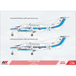 Beechcraft 350 Super King Air Japan Coast Guard Aircraft Models Kit Scale 1:72 A&A Models AAM7243