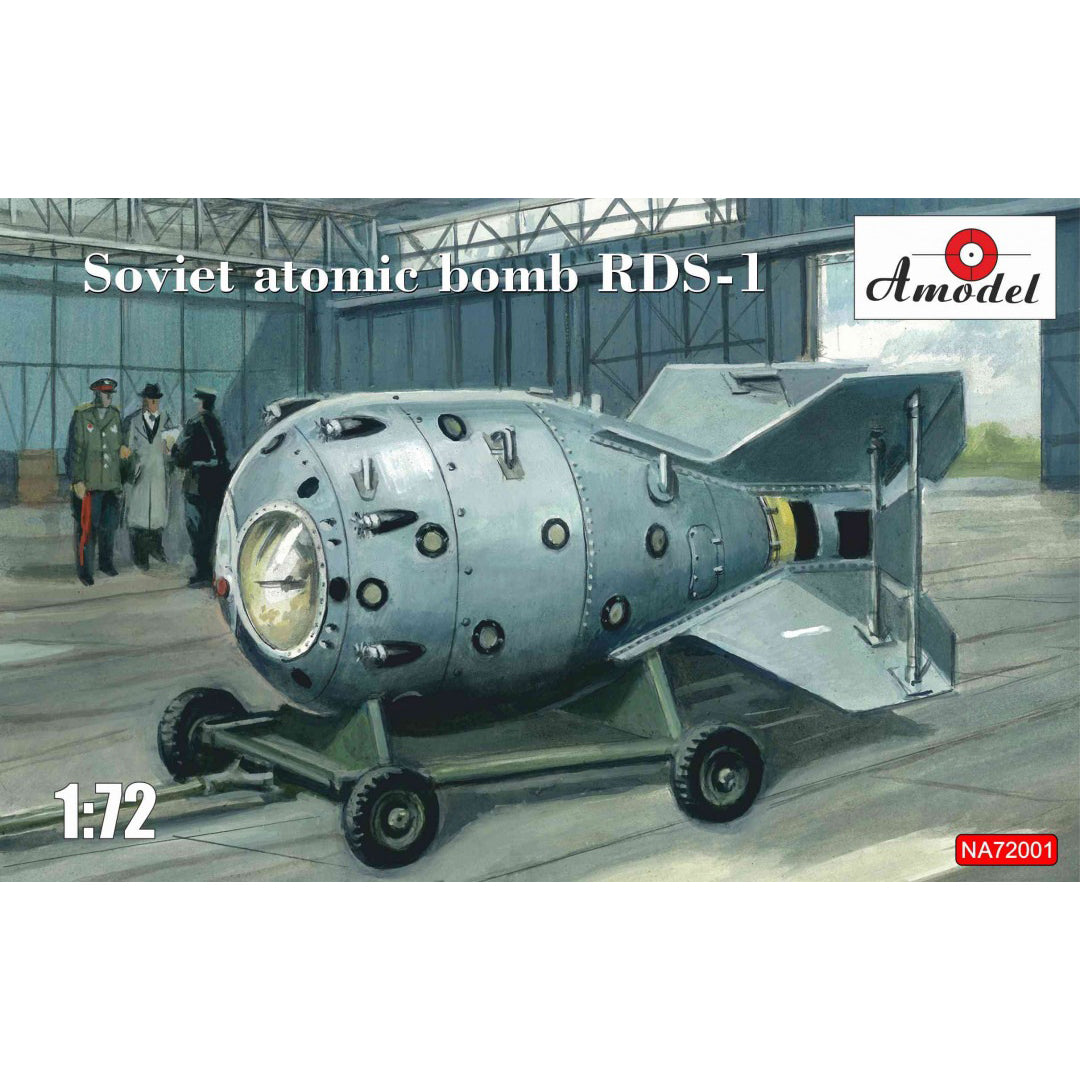 RDS-1 Soviet Diorama Model Kit 1/72 | Amodel AMO-NA72001 – Plastic ...