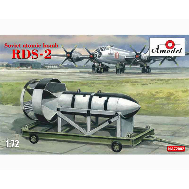 Soviet atomic bomb RDS-2 Scale 1:72 Amodel AMO-NA72002 Plastic Airplane Model Kit