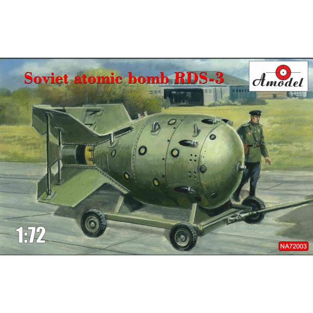 Soviet atomic bomb RDS-3 Scale 1:72 Amodel AMO-NA72003 Plastic Airplane Model Kit